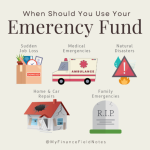 when to use your emergeny fund